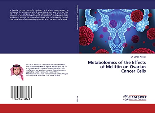 Read Metabolomics of the Effects of Melittin on Ovarian Cancer Cells, written by Dr. Sanad Alonezi