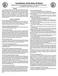 Read Student Copy of the Illinois State Constitution, written by AJS Publications