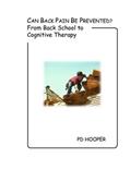 Read Can Back Pain Be Prevented, written by Paul Hooper