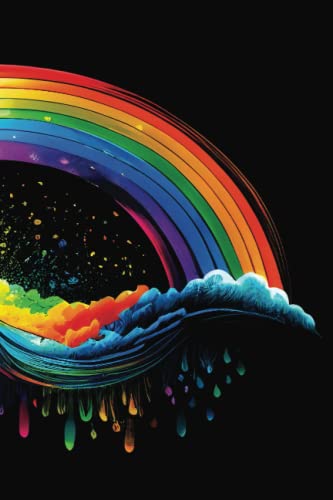 Read Beautiful cover: Rainbow Notebook: A paperback, rainbow themed notebook, for exceptionally colouful lives. College ruled-lined, 110 pages, 6x9., written by Mr Peter Caddock
