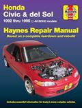 Read Honda Civic & del Sol covering (92-95) Haynes Repair Manual, written by Mike Stubblefield; John H Haynes
