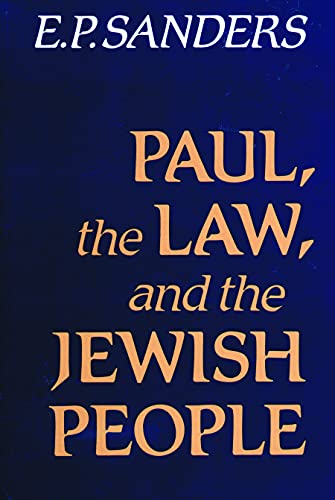 Read Paul, the Law, and the Jewish People, written by E. P. Sanders
