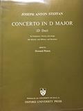 Read Concerto in D major < for fortepiano, 2 horns, and strings > edited by Howard Picton. [Score.], written by Joseph Anton Steffan