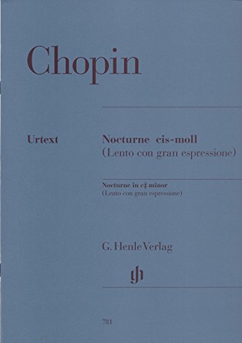 Read Nocturne C Sharp Minor Op Post (Multilingual Edition), written by Chopin