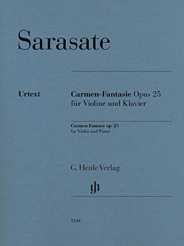 Read Carmen Fantasy, Op. 25 (Multilingual Edition), written by Pablo de Sarasate