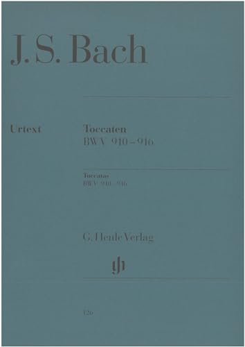 Read Toccatas BWV 910-916 (Multilingual Edition), written by Johann Sebastian Bach