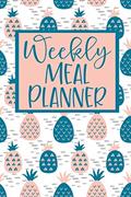 Read Weekly Meal Planner: 52 Weeks of Menu Planning Pages with Weekly Grocery Shopping List - Pineapple Pattern, written by Cardien Design Co.
