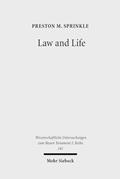 Read Law and Life: The Interpretation of Leviticus 18:5 in Early Judaism and in Paul (Wissenschaftliche Untersuchungen Zum Neuen Testament 2.Reihe), written by Preston M Sprinkle