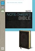 Read NIV, Note-Taker's Bible, Imitation Leather, Brown, written by Zondervan