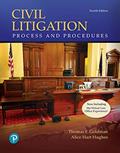 Read Civil Litigation: Process and Procedures, written by Thomas Goldman; Alice Hughes
