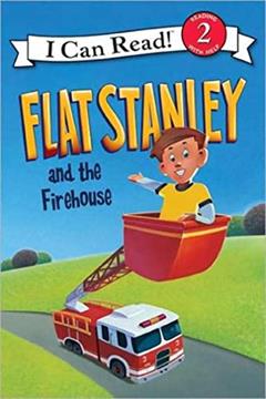 Flat Stanley and the Firehouse (I Can Read Level 2), written by Jeff Brown