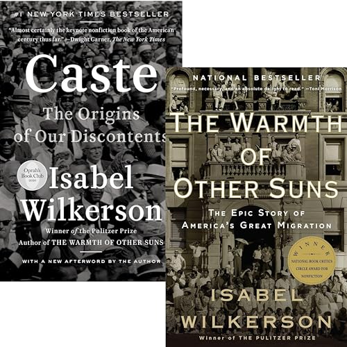 Read Isabel Wilkerson Bestselling 2 Books Set: Caste, The Warmth of Other Suns (Paperback Edition), written by Isabel Wilkerson
