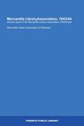 Read Mercantile LibraryAssociation, 1843/44: Annual report of the Mercantile Library Association of Montreal, written by Mercantile Library Association of Montreal