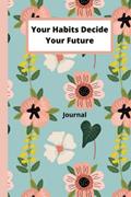 Read Journal: Cute floral pattern backround journal, written by We Pallete