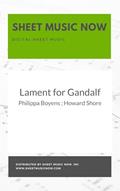 Read Lament for Gandalf, written by Philippa Boyens; Howard Shore