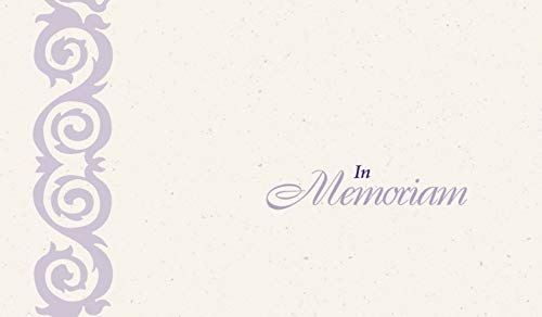 Read In Memoriam Cards: Pack of 25, written by Church Publishing Incorporated