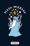 Read Magical Pizza Wizzard Notebook: Diary, Planner, Journal, 6x9 120 Pages, Lined College Ruled Paper, Matte Finish Cover, written by David Mikhael