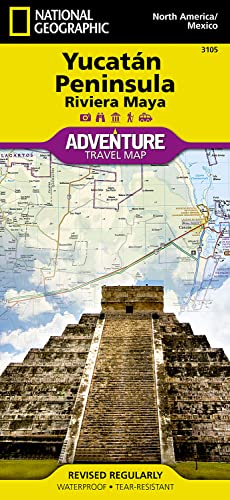 Read Yucatan Peninsula: Riviera Maya Map [Mexico] (National Geographic Adventure Map, 3105), written by National Geographic Maps - Adventure