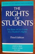 Read The Rights of Students: The Basic ACLU Guide to a Student's Rights (ACLU Handbook), written by Janet R. Price; Alan H. Levine; Eve Cary