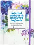 Read Hydrangeas Large-format Internet Address & Password Logbook (removable cover band for security), written by Peter Pauper Press