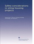 Read Safety considerations in siting housing projects, written by United States. Division of Energy, Building Technology, and Standards., .