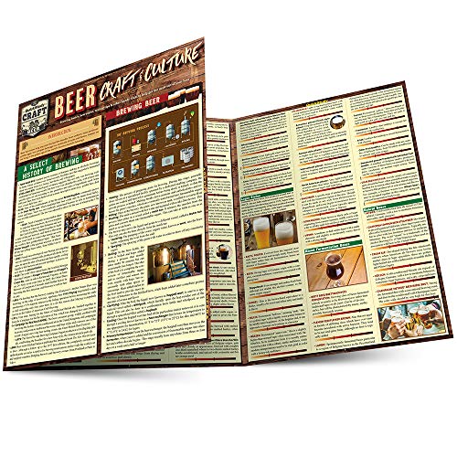 Read Beer - Craft & Culture: Quickstudy Laminated Reference Guide to Brewing, Ingredients, Styles & More, written by Inc. Barcharts