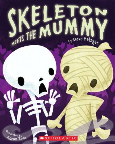 Read Skeleton Meets the Mummy, written by Steve Metzger