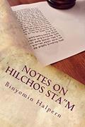 Read Notes on Hilchos Sta"m, written by Binyomin Zev Halpern