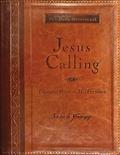 Read Jesus Calling, Large Text Brown Leathersoft, with full Scriptures: Enjoying Peace in His Presence (a 365-day Devotional), written by Sarah Young