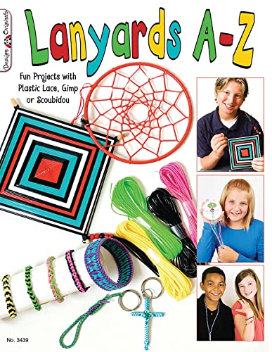 Read Lanyards A-Z: Fun Projects with Plastic Lace, Gimp or Scoubidou (Design Originals), written by Suzanne McNeill