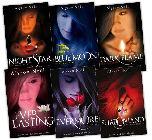 Read The Immortals Series 6 Books Collection Set Alyson Noel Everlasting, Night Star, written by Alyson Noel