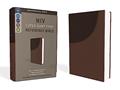 Read NIV, Super Giant Print Reference Bible, Leathersoft, Brown, Red Letter, Comfort Print, written by Zondervan
