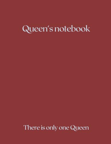 Read Queen's notebook: Checkered exercise book, 110 pages, written by Iwa Mer