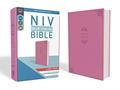 Read NIV, Value Thinline Bible, Large Print, Leathersoft, Pink, Comfort Print, written by Zondervan