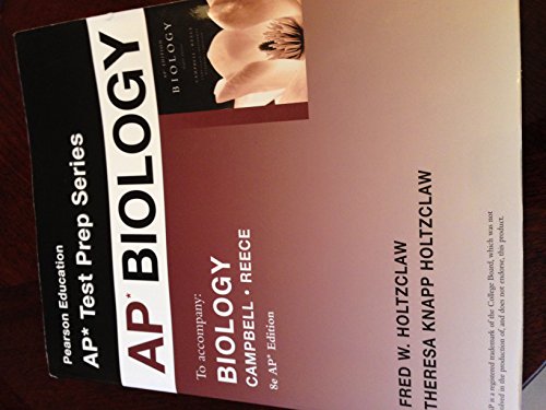 Read AP Biology (Pearson Education Ap Test Prep) by Fred W. Holtzclaw; Theresa Knapp Holtzclaw, written by Fred W. Holtzclaw