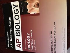AP Biology (Pearson Education Ap Test Prep) by Fred W. Holtzclaw; Theresa Knapp Holtzclaw, written by Fred W. Holtzclaw