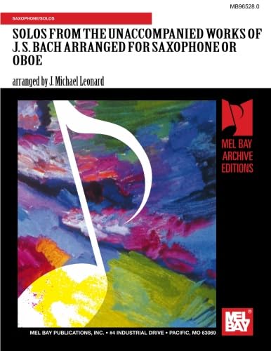 Read Solos from the Unaccompanied Works of J. S. Bach Arranged For Saxophone, written by Mr. J. Michael Leonard