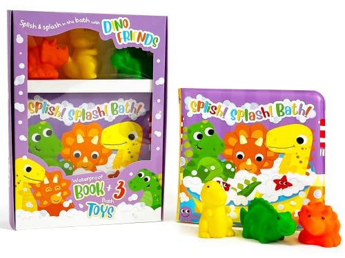 Read Little Hippo Books Splish! Splash! Bath! - Children's Waterproof Bath Book and Toy Set, written by Little Hippo Books