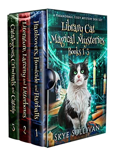 Read Library Cat Magical Mysteries Box Set (Books 1-3) (LIbrary Cat Magical Mysteries Box Sets Book 1), written by Skye Sullivan