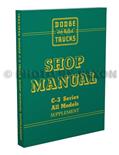 Read 1955-1956 Dodge C-3 Pickup & Truck Repair Shop Manual Reprint Supplement, written by Dodge