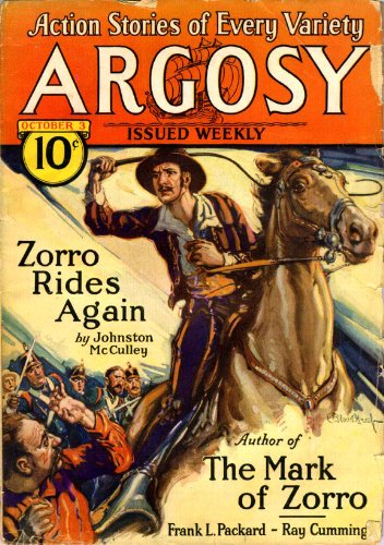 Read Zorro Rides Again, written by Johnston McCulley