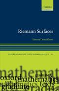 Read Riemann Surfaces (Oxford Graduate Texts in Mathematics), written by Simon Donaldson