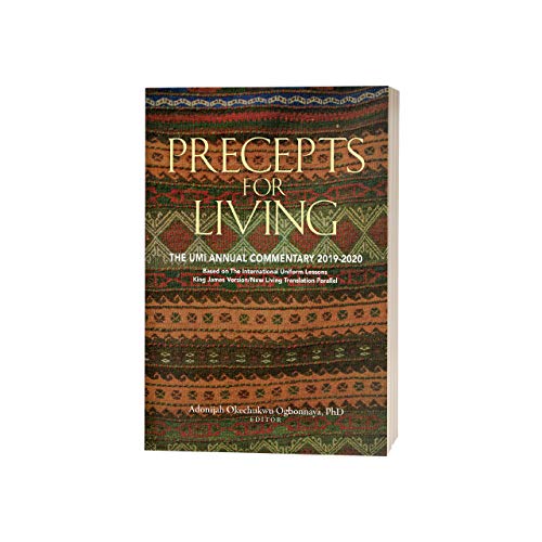 Read Precepts For Living: The UMI Annual Bible Commentary 2019-2020, written by Urban Ministries; Inc.