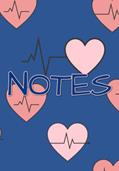 Read Heartbeats Notebook: 100 lined, dateable pages, written by Clare McBride