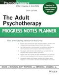 Read The Adult Psychotherapy Progress Notes Planner (PracticePlanners), written by Arthur E. Jongsma Jr.; Katy Pastoor; David J. Berghuis