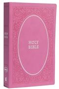 Read NKJV, Holy Bible, Soft Touch Edition, Leathersoft, Pink, Comfort Print: Holy Bible, New King James Version, written by Thomas Nelson