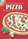 Read Make Your Own Pizza Sticker Activity Book (Dover Little Activity Books: Food), written by Fran Newman-D'Amico