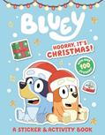 Read Bluey: Hooray, It's Christmas!: A Sticker & Activity Book, written by Penguin Young Readers Licenses