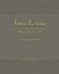 Read Jesus Listens Note-Taking Edition, Leathersoft, Gray, with Full Scriptures: Daily Devotional Prayers of Peace, Joy, and Hope (A 365-Day Prayer Book), written by Sarah Young