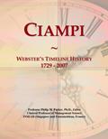 Read Ciampi: Webster's Timeline History, 1729 - 2007, written by Philip M. Parker